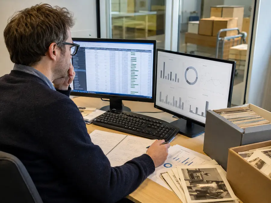 Marktonderzoek en leveranciersdata worden geanalyseerd